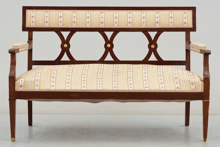 SOFFA, empire-stil, tidigt 1900-tal.