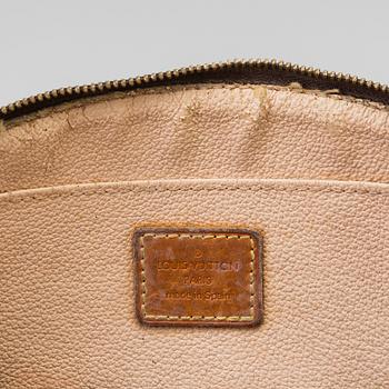 a LOUIS VUITTON make-up bag.