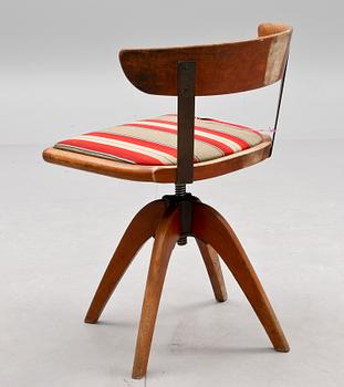 SKRIVBORDSSTOL, 1900-talets första hälft.