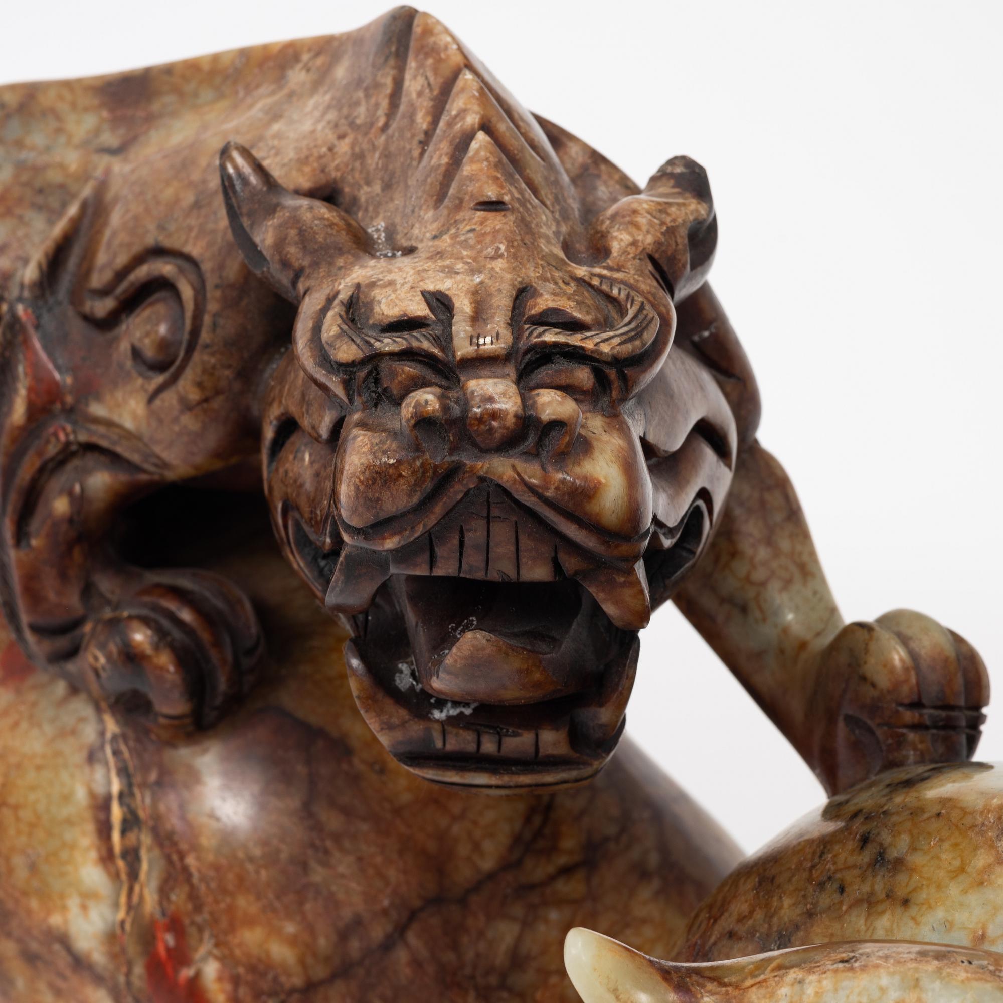 Stone sculpture, China, 20th century.