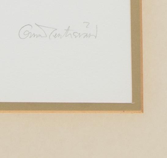 OSCAR REUTERSVÄRD, färglitografier, 2 st, signerade och numrerade 47/250.