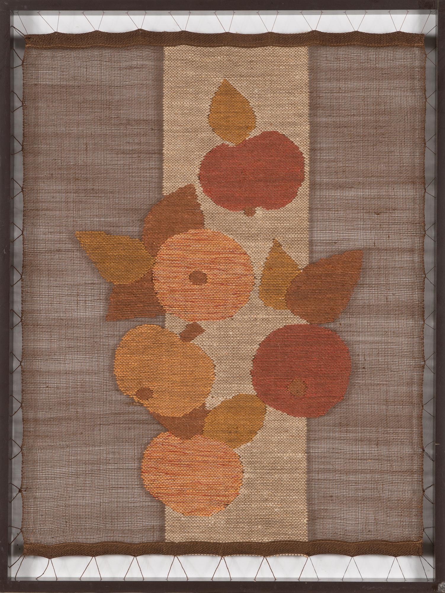 Riitta Kostamoinen, kuultokudos, numeroitu 77 /300 Helmi Vuorelma OY.