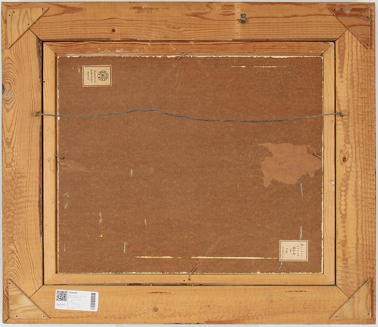 Birger Birger-Ericson, olja på pannå, signerad.