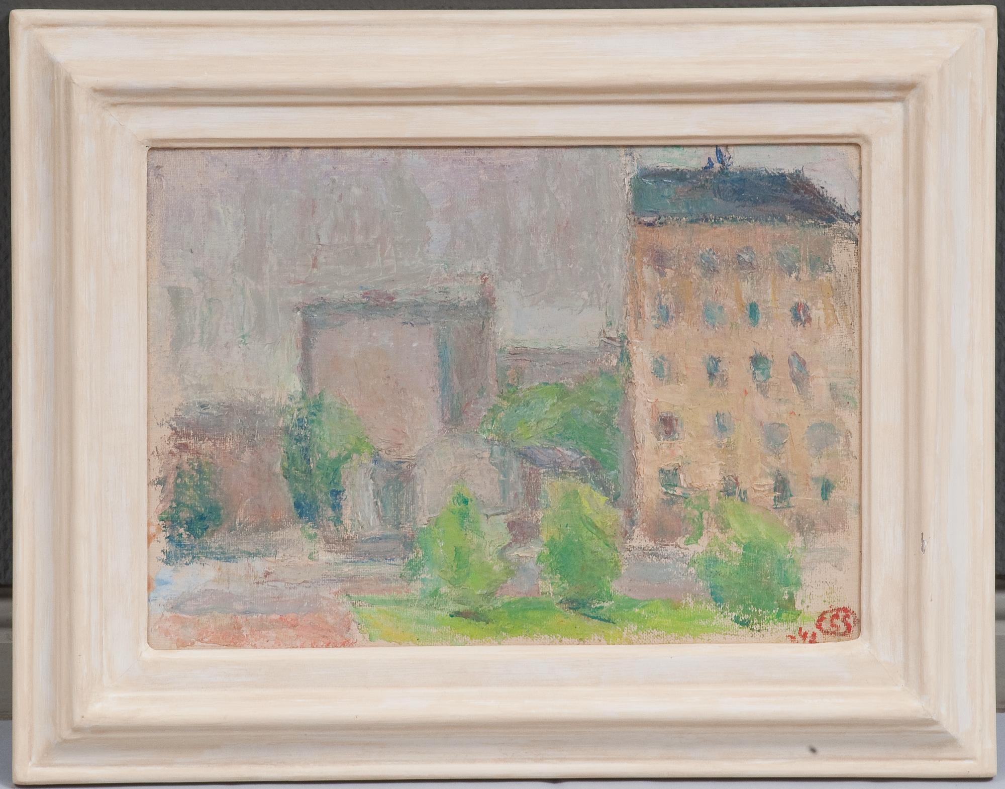 Sigrid Schauman, "UTSIKT ÖVER TÖLÖ".