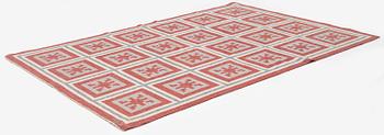 Anna-Greta Sjöqvist, a carpet, flat weave, c. 240 x 130 cm, signed AGS.