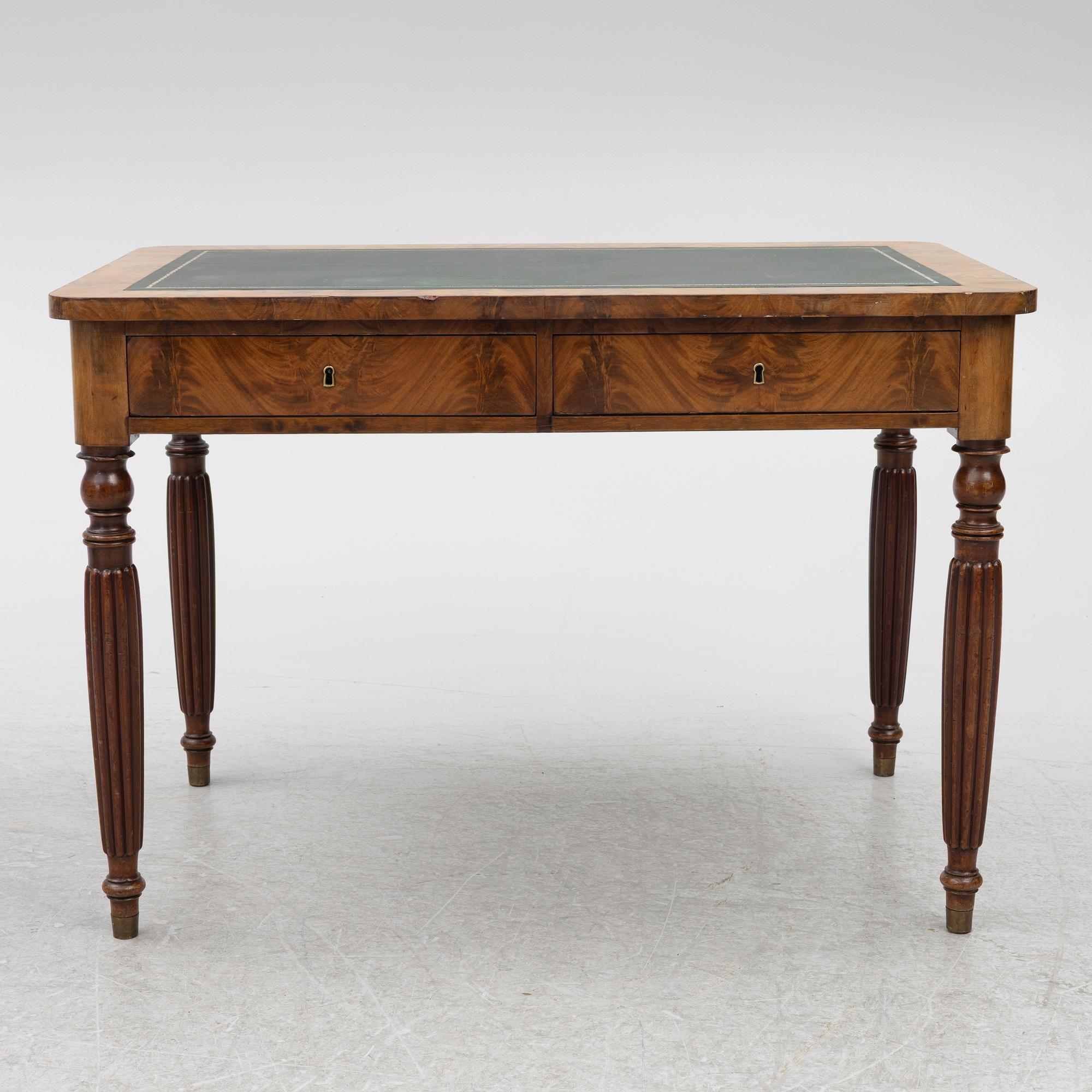 A lady's desk, mid-19th century.