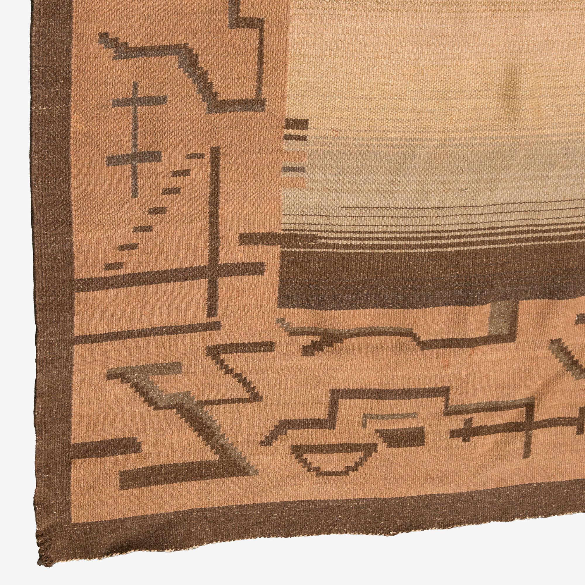 karvalankamatto, Aaltosen Mattokutomo, Kiikka 1930-luku. Noin 360 x 250 cm.