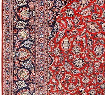 Matta, Keshan Signerad, ca 459 x 316 cm.