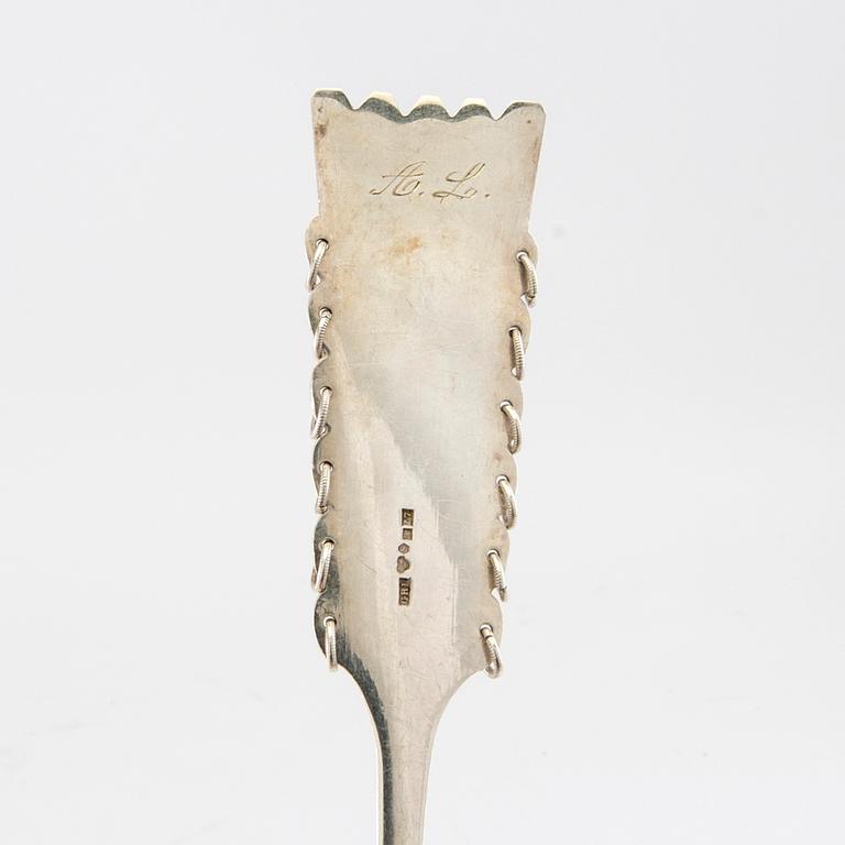 Erik Lindbäck, Nederkalix, Perssons Optician & Goldsmiths Shop, Haparanda, others, spoons 12, similar, sami work, silver.