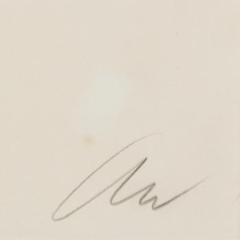 ANDY WARHOL, Silkscreen 1974, on Arches paper, signed with initials in pencil, and also signed and numbered 99/250 verso.