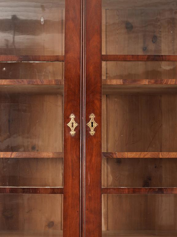 A Swedish Empire bookcabinet.