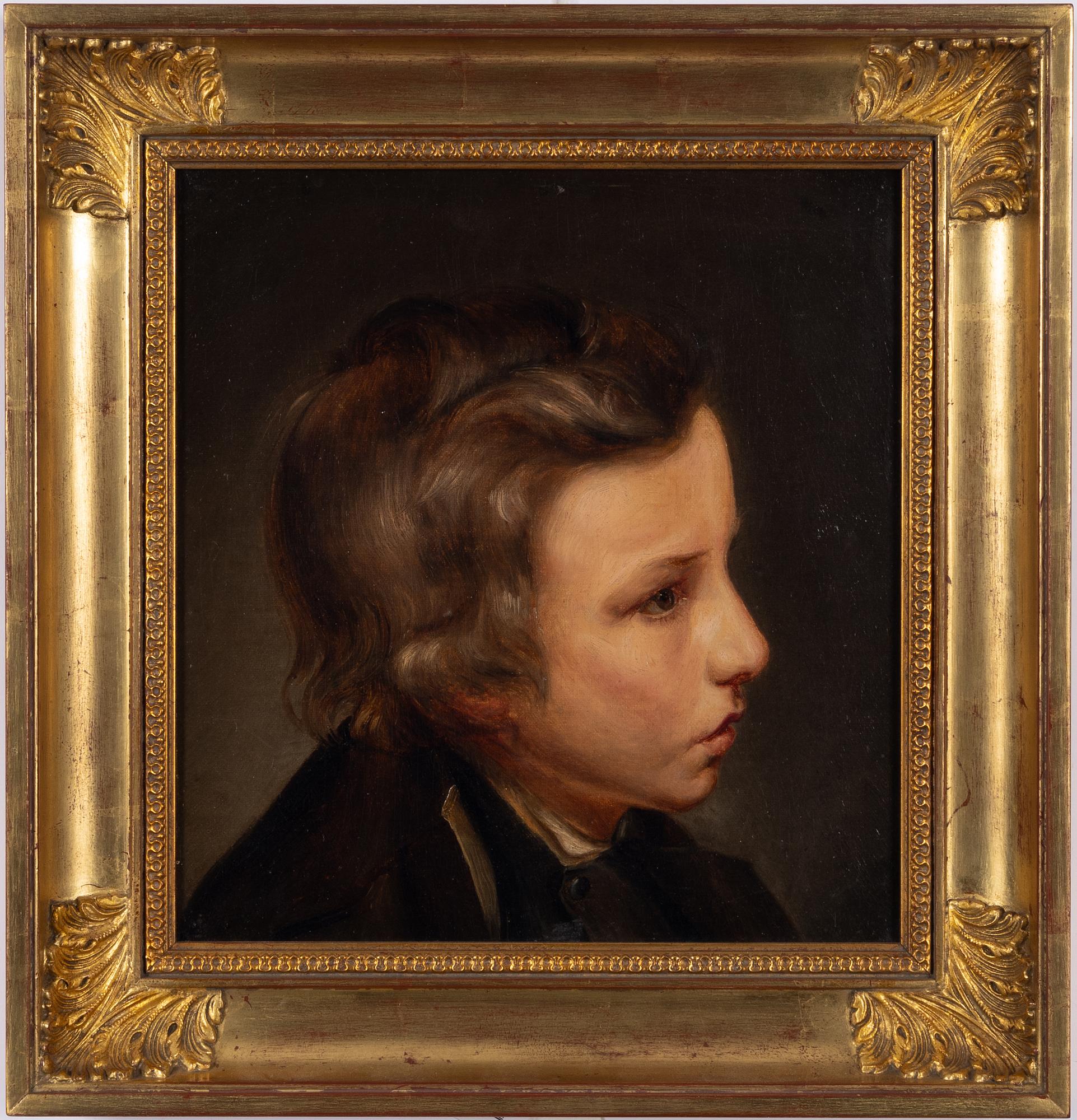 Friedrich Wasmann, Boy in profile.