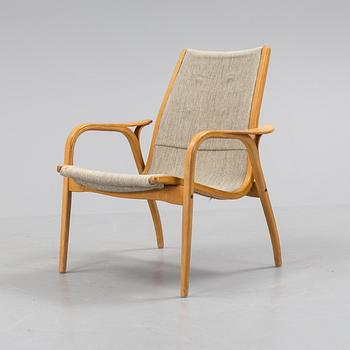 YNGVE EKSTRÖM, an oak 'Laminett' armchair from Swedese.