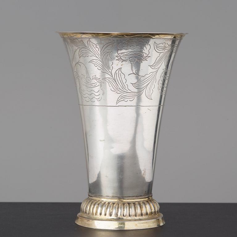 A Swedish 18th century beaker.