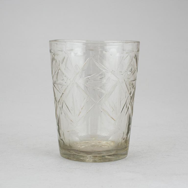 GLAS, barock, 1700-tal.