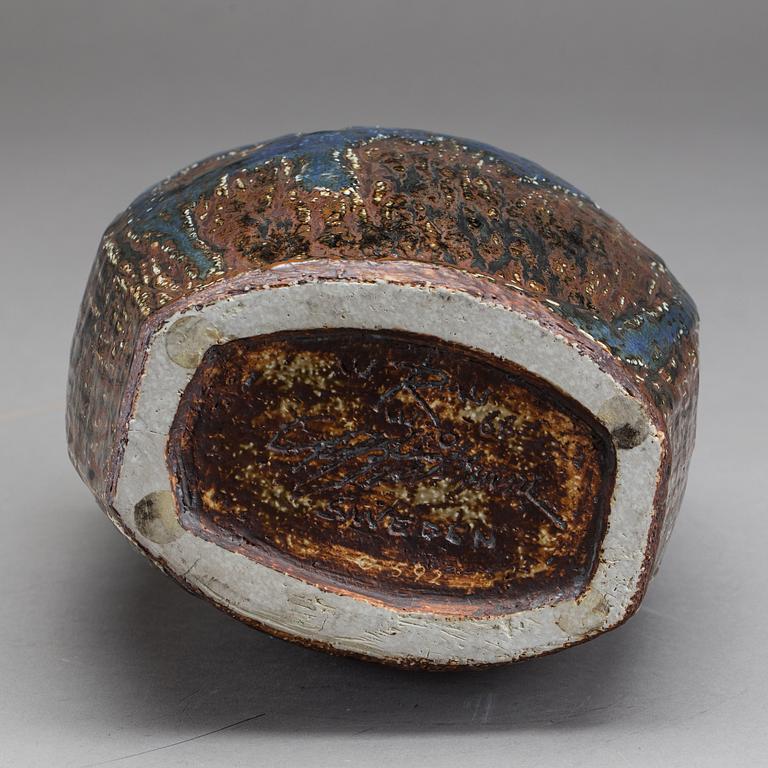 CARL-HARRY STÅLHANE, a signed stoneware vase.