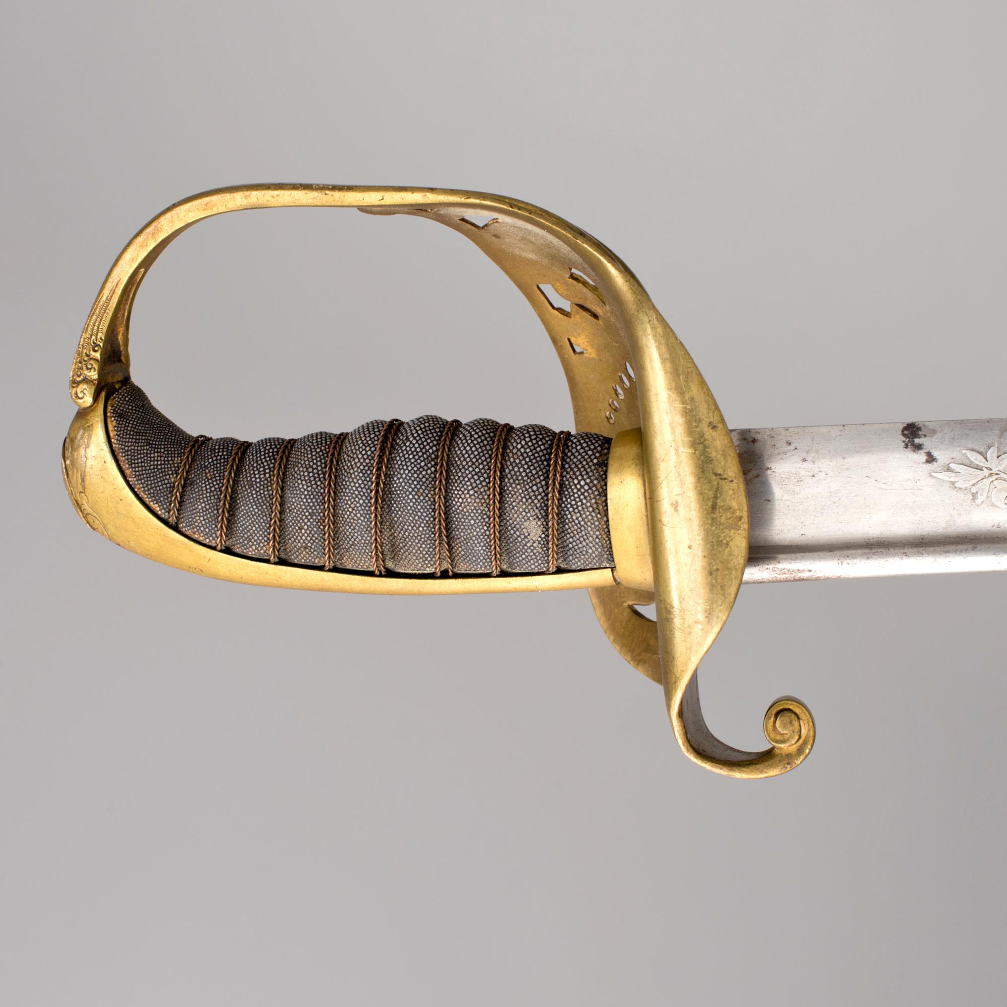 SABEL, modell 1859. För officer vid infanteriet, Sverige.