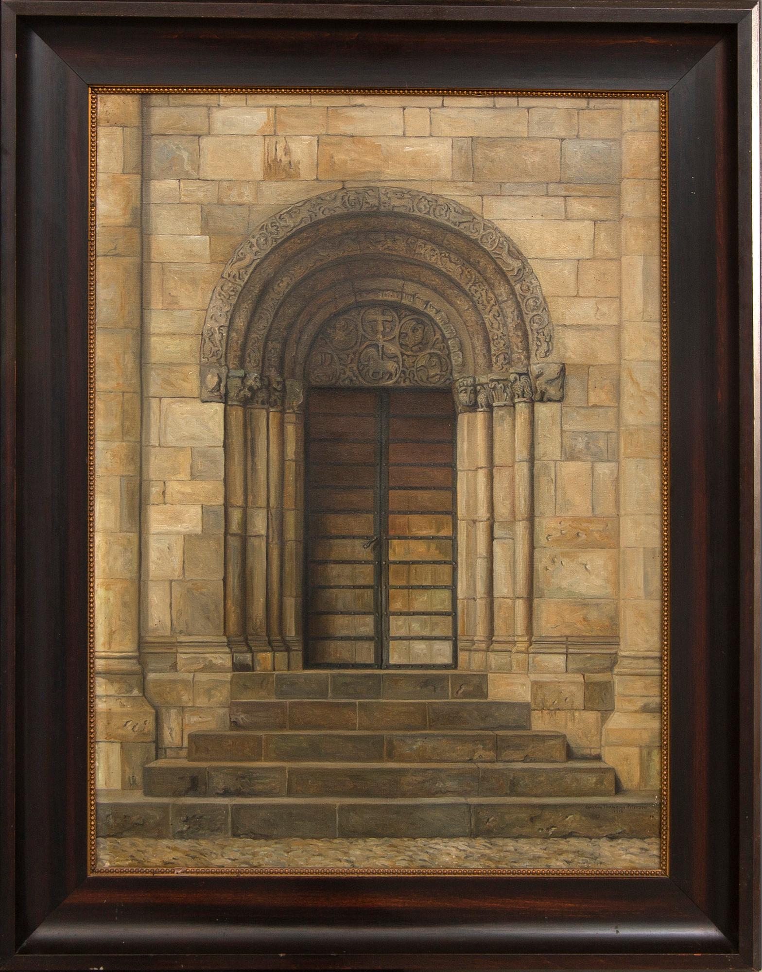 Christian Tilemann-Petersen, a set of two signed oil on canvas.