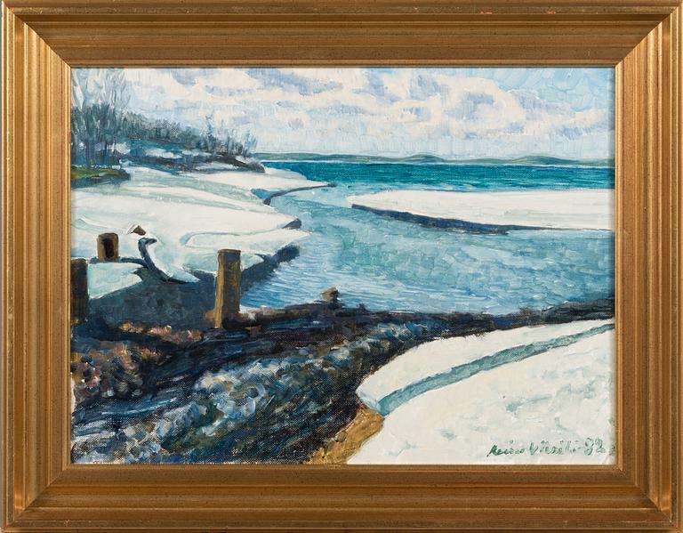 REINO VIIRILÄ, oil on canvas, signed and dated -82.