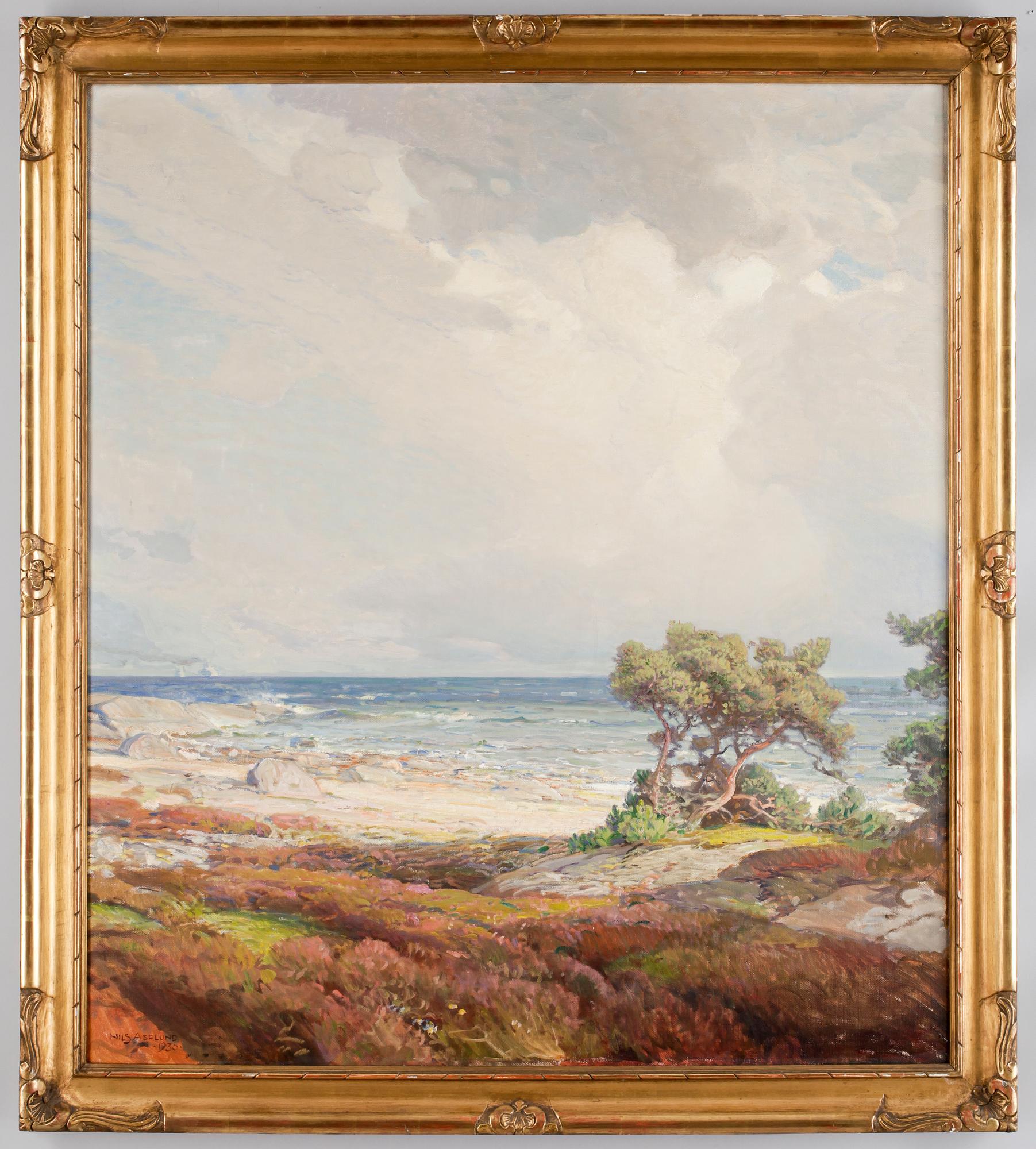 NILS ASPLUND, olja på duk, sign o dat 1936.