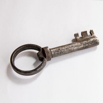 Hörnhängskåp, daterad 1782.