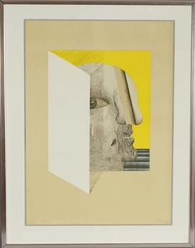 HORST ANTES, färglitografi, sign o numr 75/83.