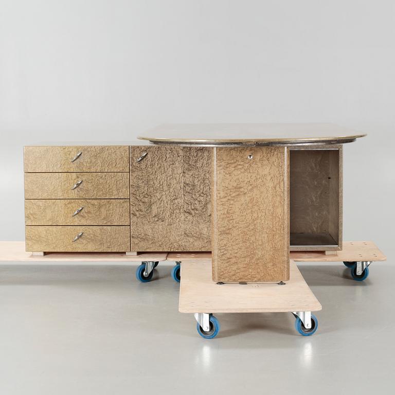 An Italian desk, second half of the 20th century.