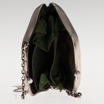 PORTMONNÄ, silver, Birmingham 1915. Tot. vikt 50,9 g.