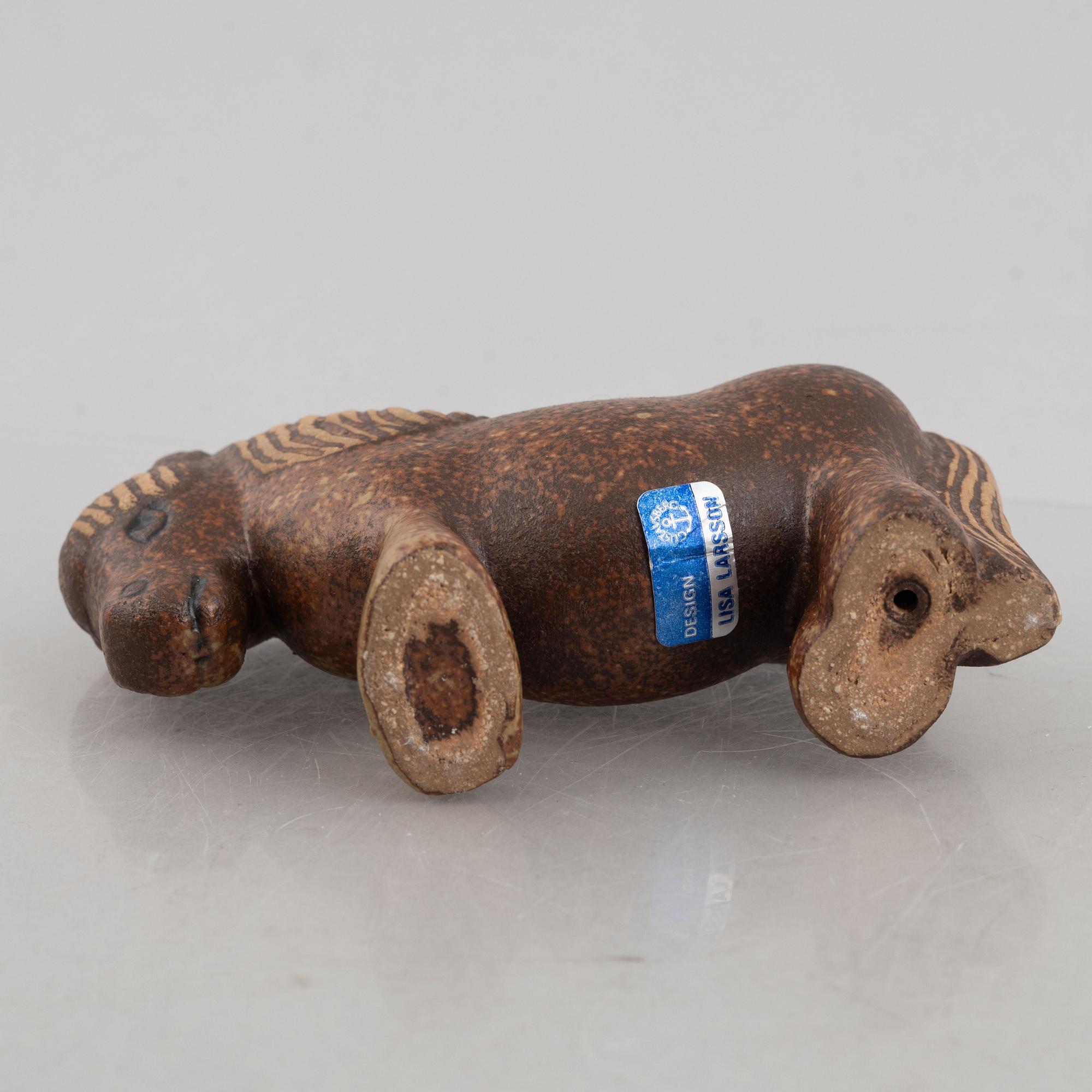 Lisa Larson, figuriner, 6 st, ur serierna "Lillskansen" och "Skansen", Gustavsberg.