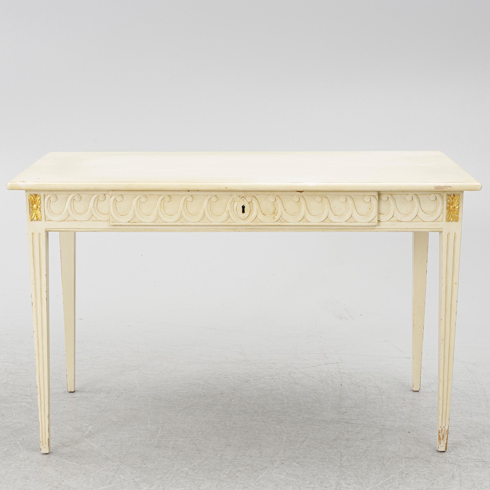Skrivbord, Gustaviansk stil, 1800-talets slut.