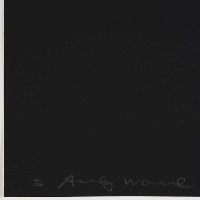Andy Warhol, "Frölunda Hockey Player".