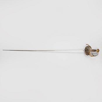 Rapier, early 17th century.