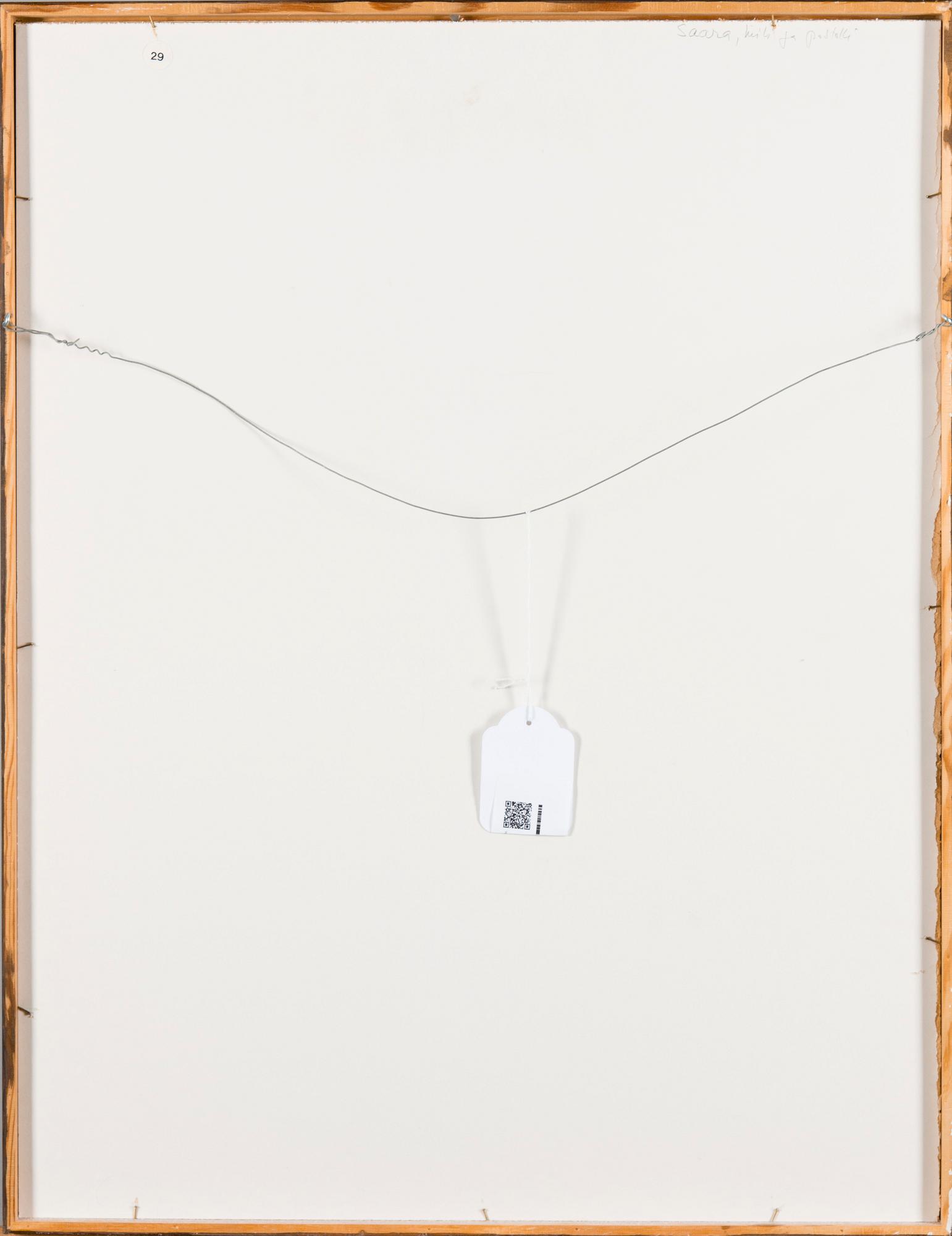 TAPANI RAITTILA, kol och pastell på papper, signerad och daterad 1981.