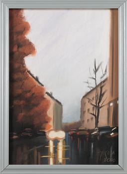 Timo Jakola, pastel, signed and dated 2020.