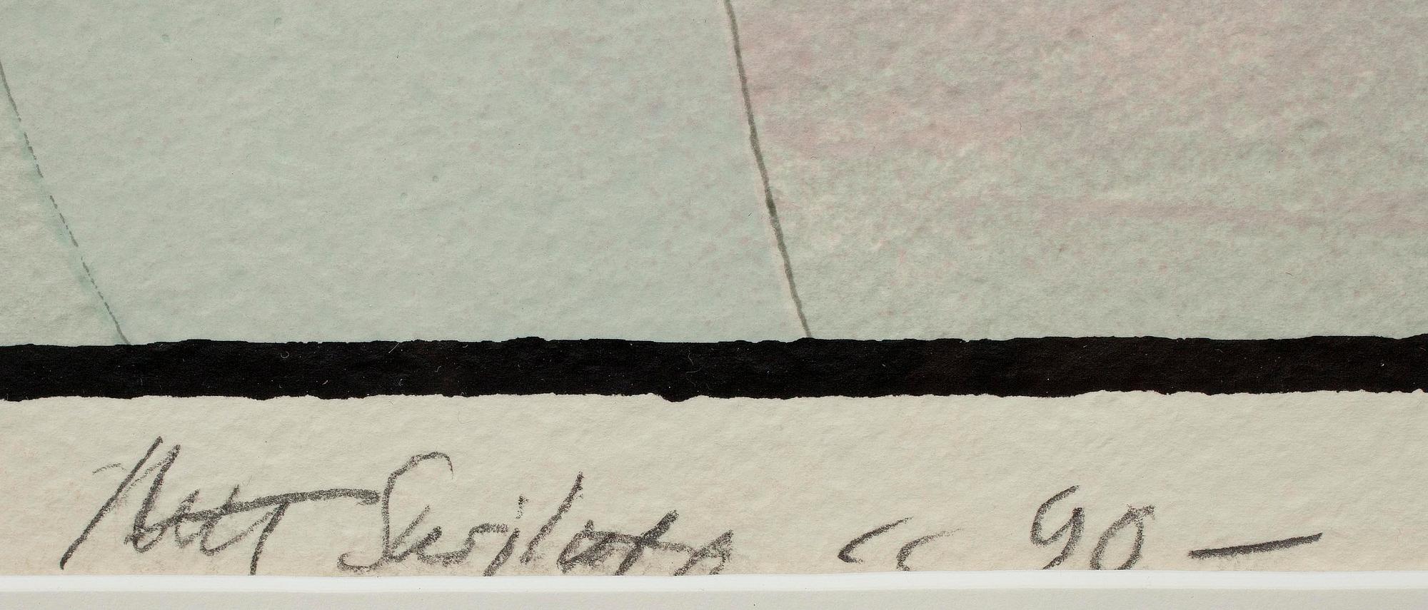 AHTI SUSILUOTO, serigrafi, A.P. signerad och daterad -90.