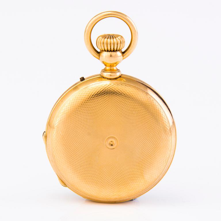 A Le Roy & Fils pocket watch , Paris France. 40 mm.