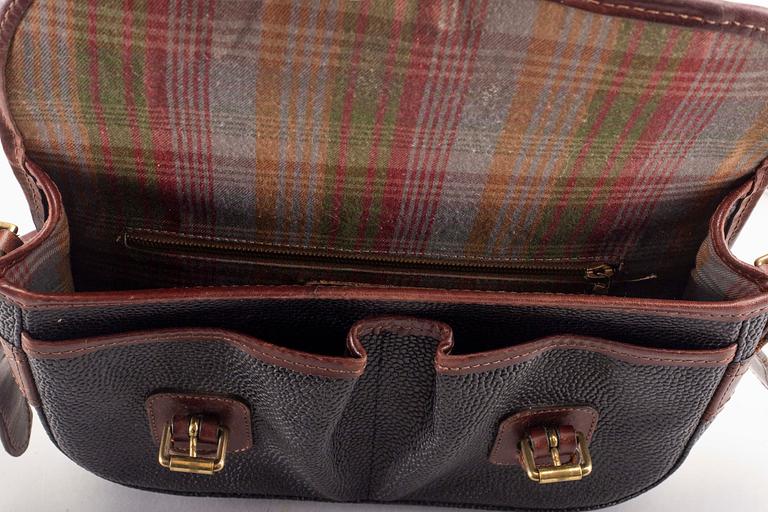 A Mulberry scotchgrain bag.