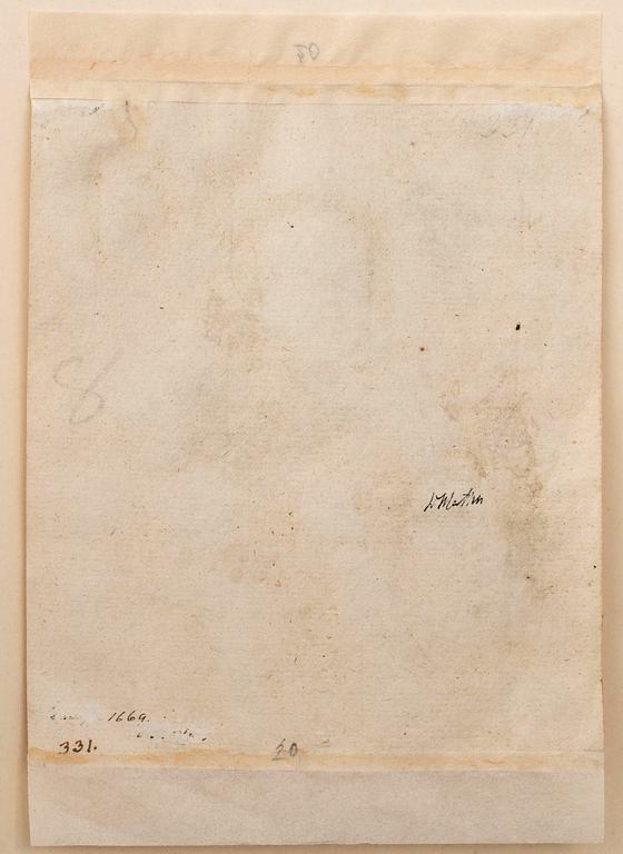 ETSNING REMBRANDT 1636, senare avdrag, troligen 1700-tal (Basan).
