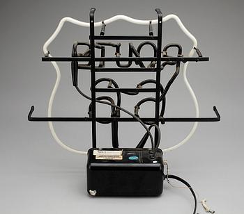 REKLAMSKYLT, neon, 1900-talets andra hälft / slut.