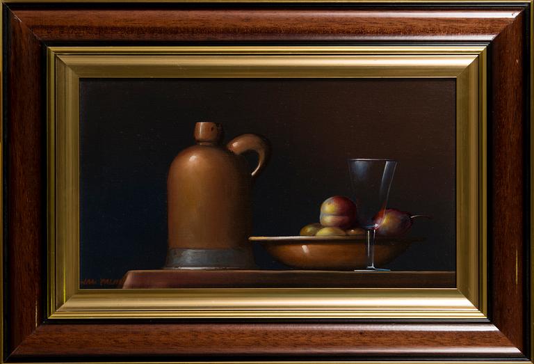 JAN PALMU, oil on canvas, signed.