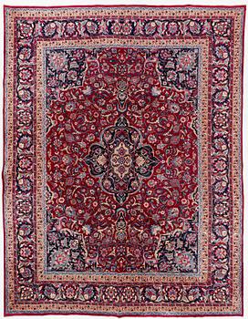 A oriental carpet, c. 375 x 290 cm.