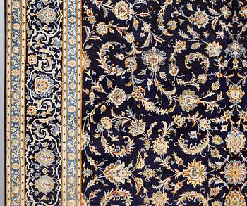 A Keshan carpet, c. 450 x 322 cm.
