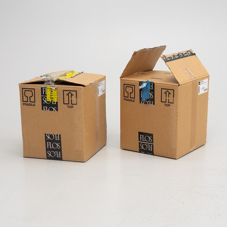 Erwan & Ronan Bouroullec, three 'Aim Small' ceiling lamps, Flos, Italy.