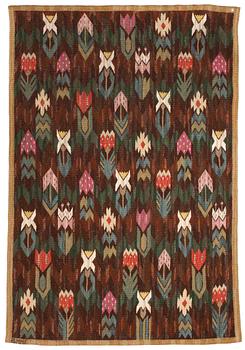 827. TAPESTRY. "Täppan". Tapestry weave. 118,5 x 81 cm. Signed AB MMF.