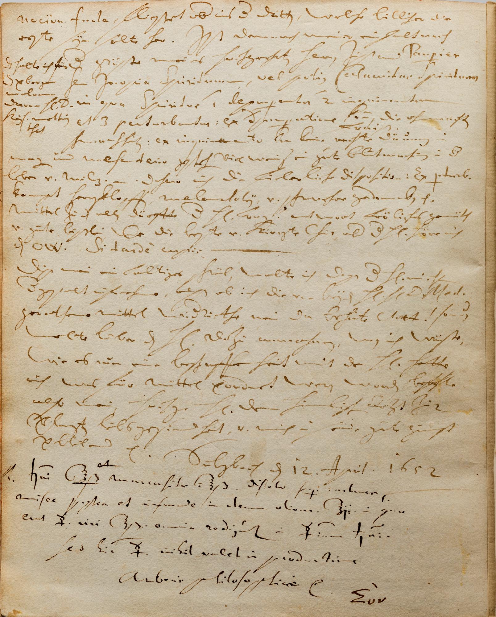 Manuscripts, from Queen Christina's 17th century library,  'Manuscript Medici I'.