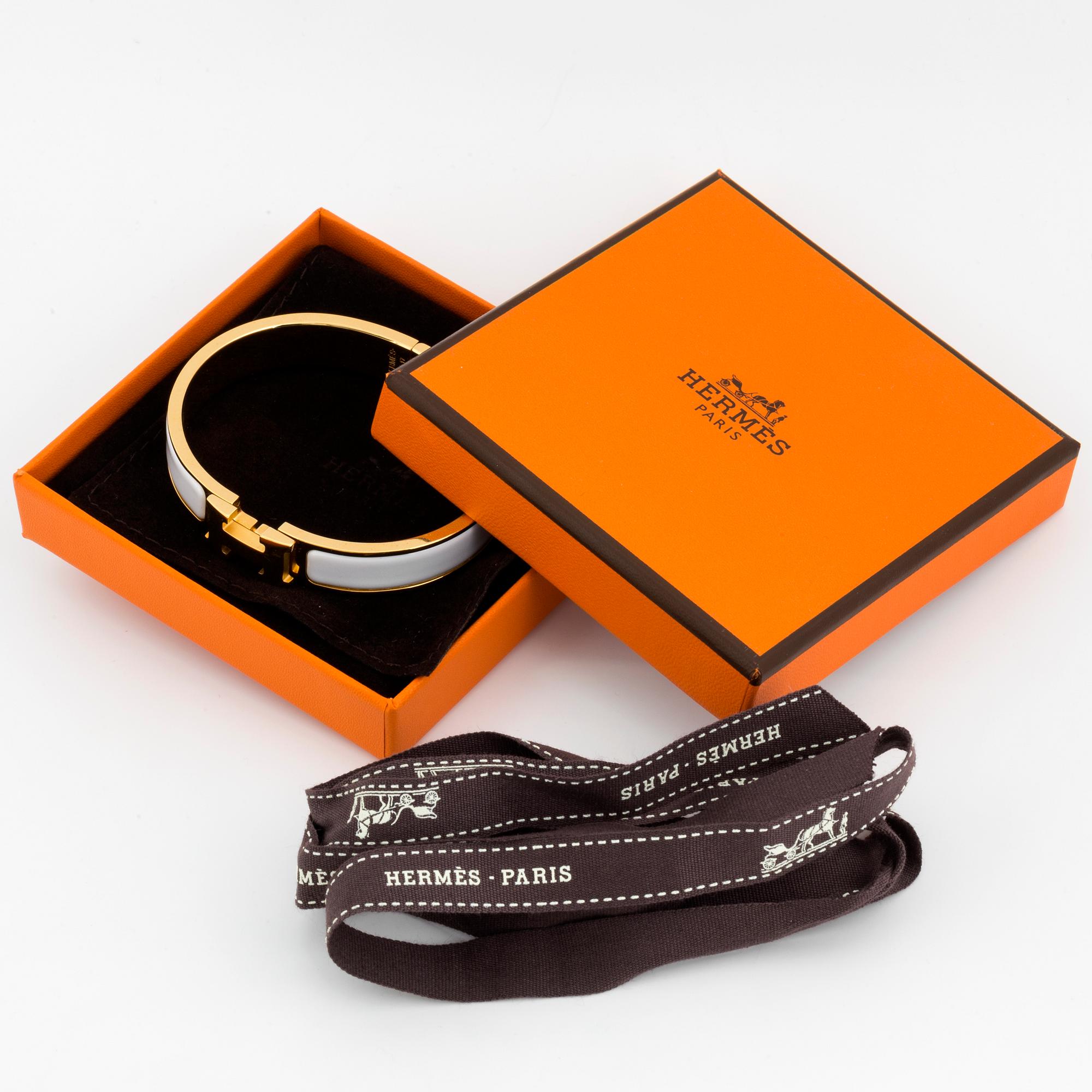 HERMÈS, 'Clic H' bracelet.