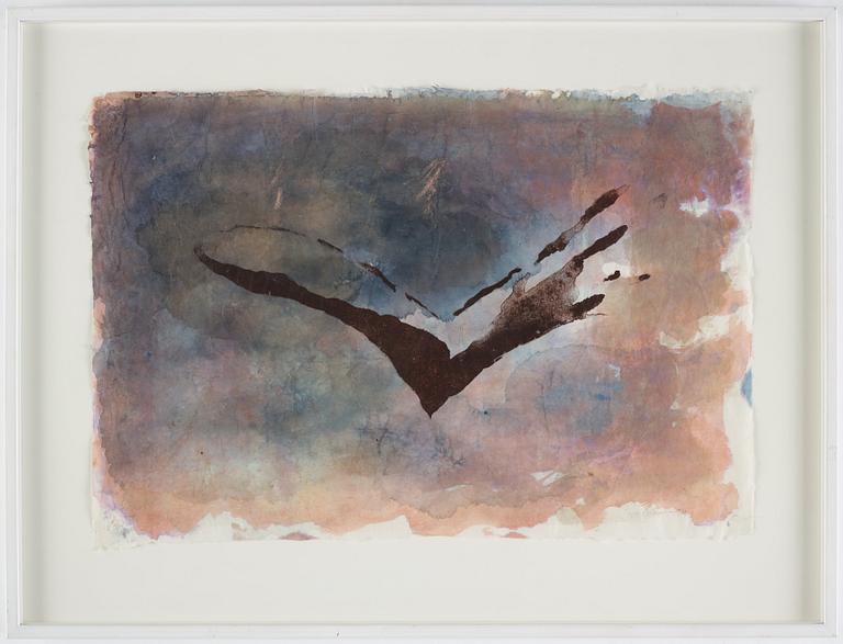 CURT ASKER, watercolor, signed and dated -90.