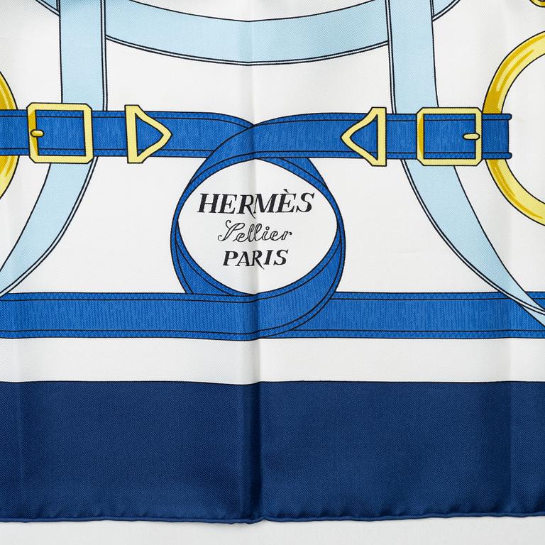 Hermès, scarf, "Eperon d'Or".