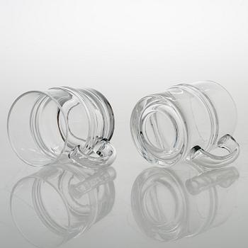 TIMO SARPANEVA, set of 12 '' 2054 'Ripple' tankards for Iittala.
