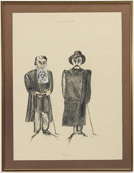 Madeleine Pyk, "Tolstio och Gorki 1900".